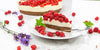 Raspberry & Redcurrant Chocolate Cheesecake
